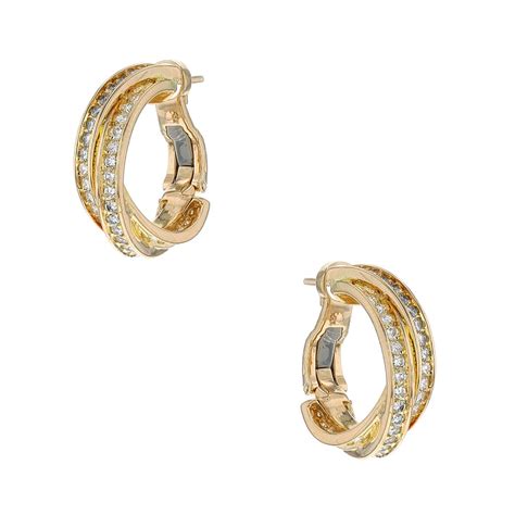 boucle d'oreille cartier trinity|cartier trinity collection.